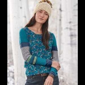 Sundance Sharrar long sleeve paisley shirt med